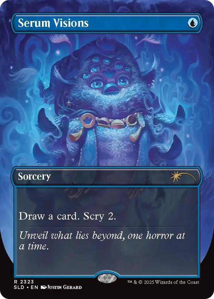 Serum Visions 2323 card from Secret Lair Drop Series