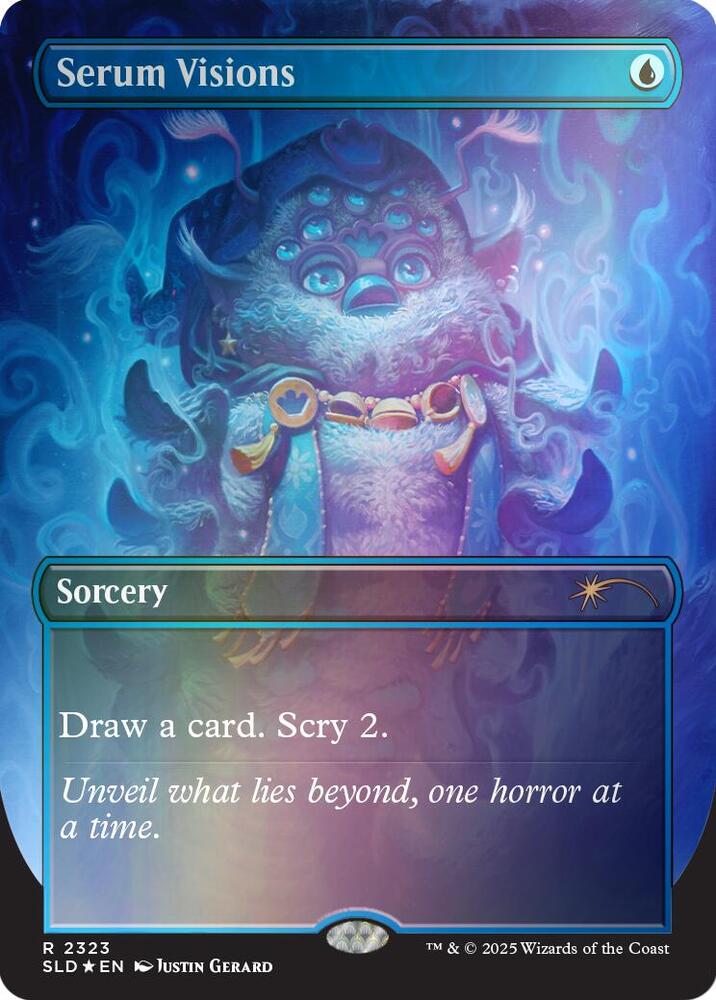 Serum Visions (Rainbow Foil) 2323 card from Secret Lair Drop Series