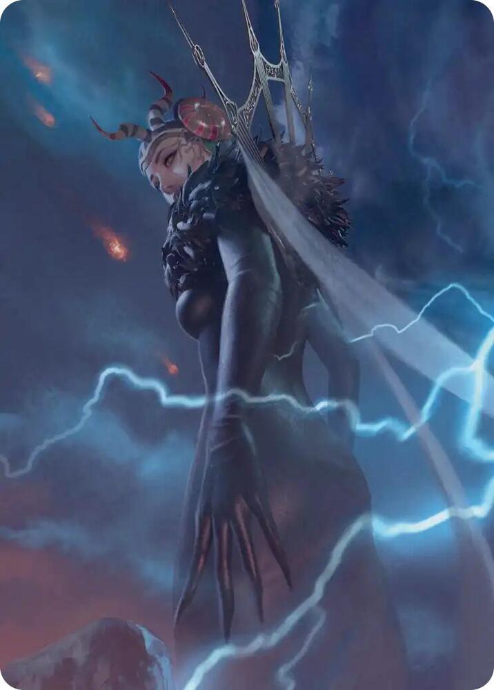 Edea, Possessed Sorceress Scene Art Card 7 card from Art Series: FINAL FANTASY