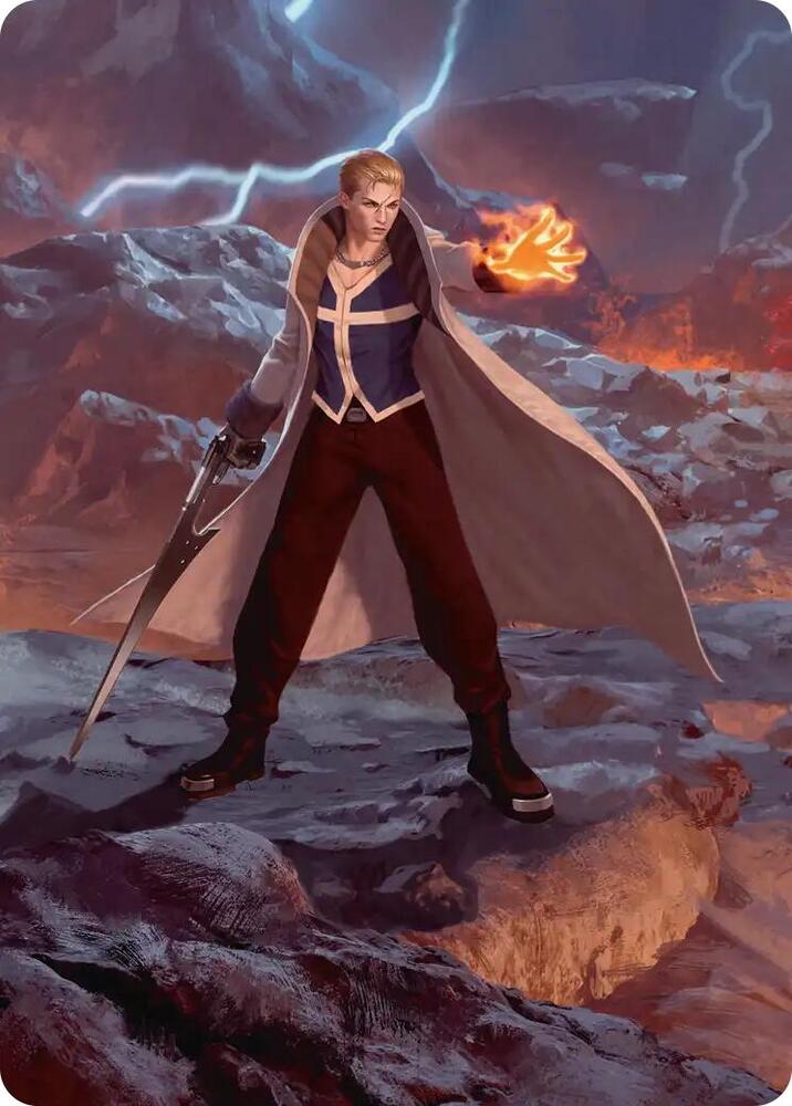 Seifer, Balamb Rival Scene Art Card 10 card from Art Series: FINAL FANTASY