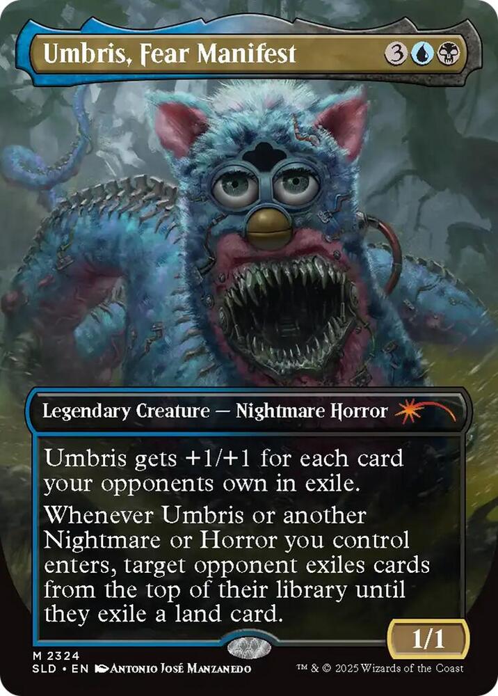 Umbris, Fear Manifest 2324 card from Secret Lair Drop Series