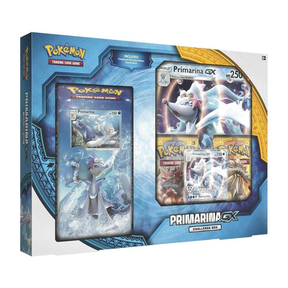 Primarina GX Challenge Box card from SM Base Set
