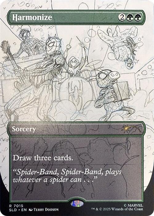 Harmonize 7015 card from Secret Lair Drop Series