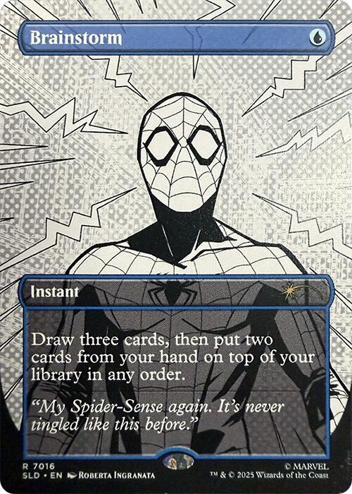 Brainstorm 7016 card from Secret Lair Drop Series
