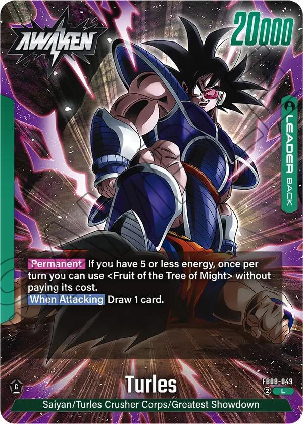 Turles FB08-049 card from Saiyan's Pride