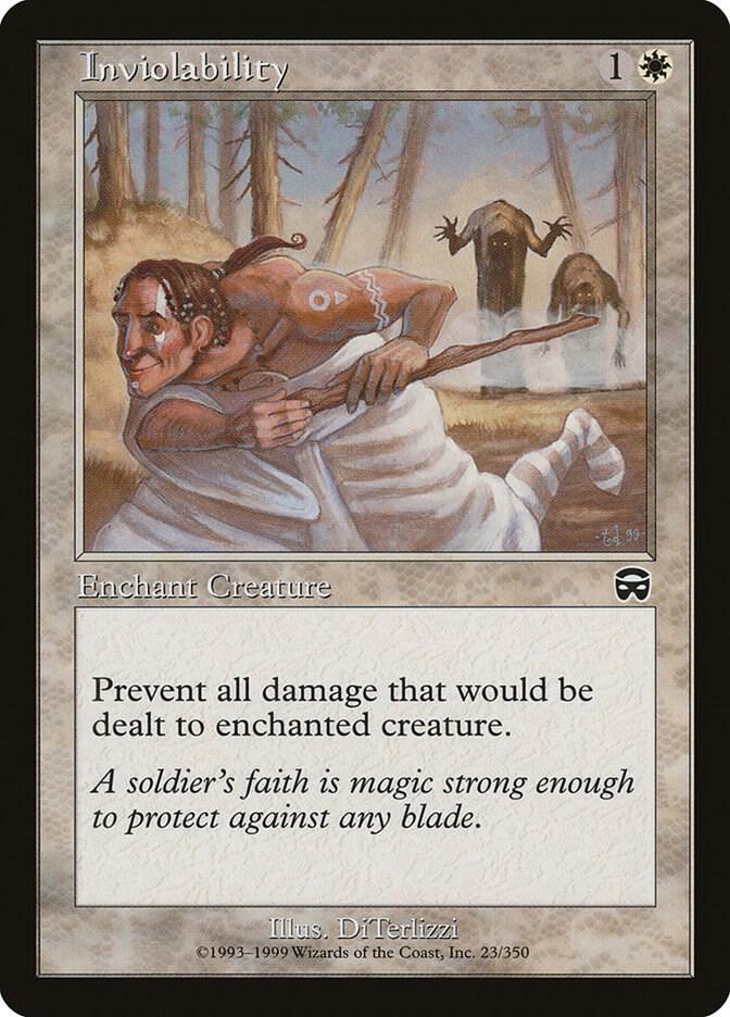 Inviolability 23 card from Mercadian Masques