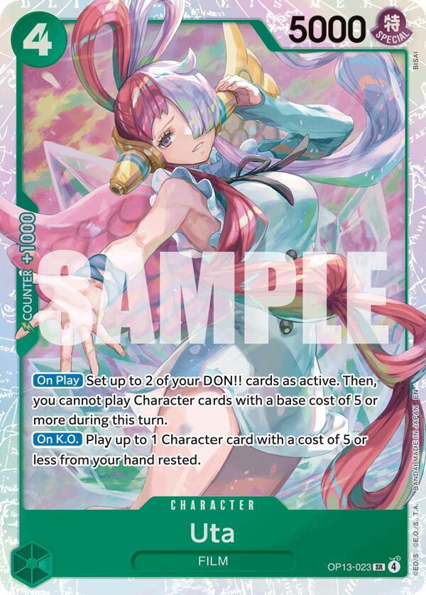 Uta OP13-023 card from Carrying On His Will