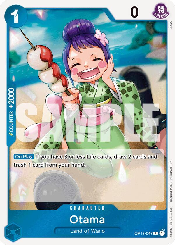 Otama OP13-043 card from Carrying On His Will
