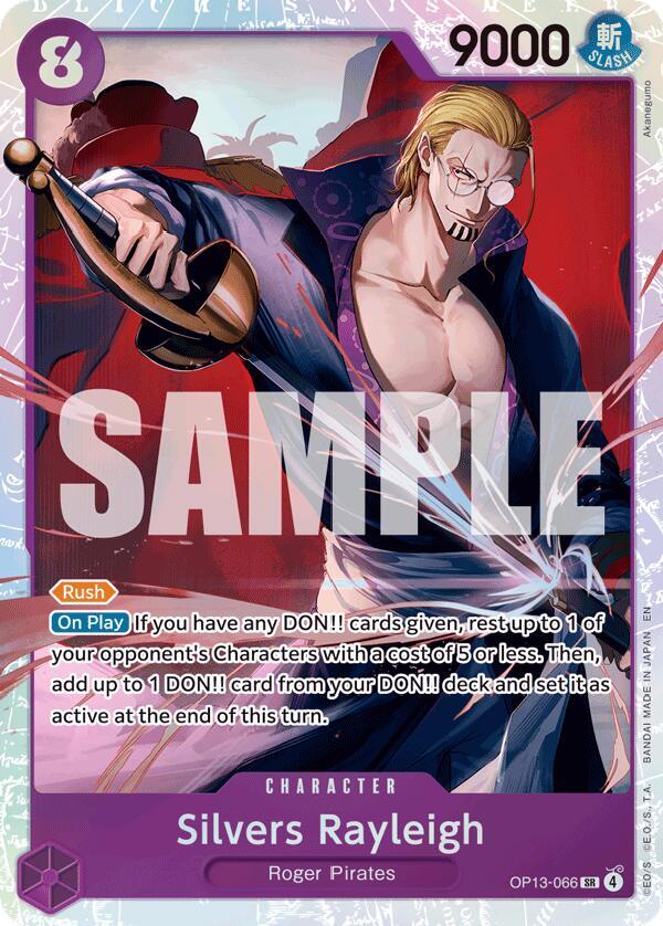 Silvers Rayleigh OP13-066 card from Carrying On His Will