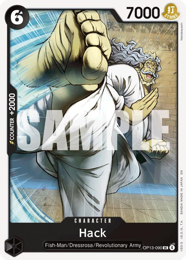 Hack OP13-090 card from Carrying On His Will