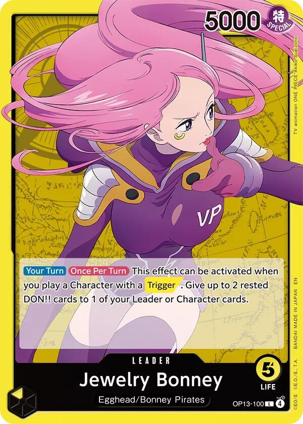 Jewelry Bonney OP13-100 card from Carrying On His Will