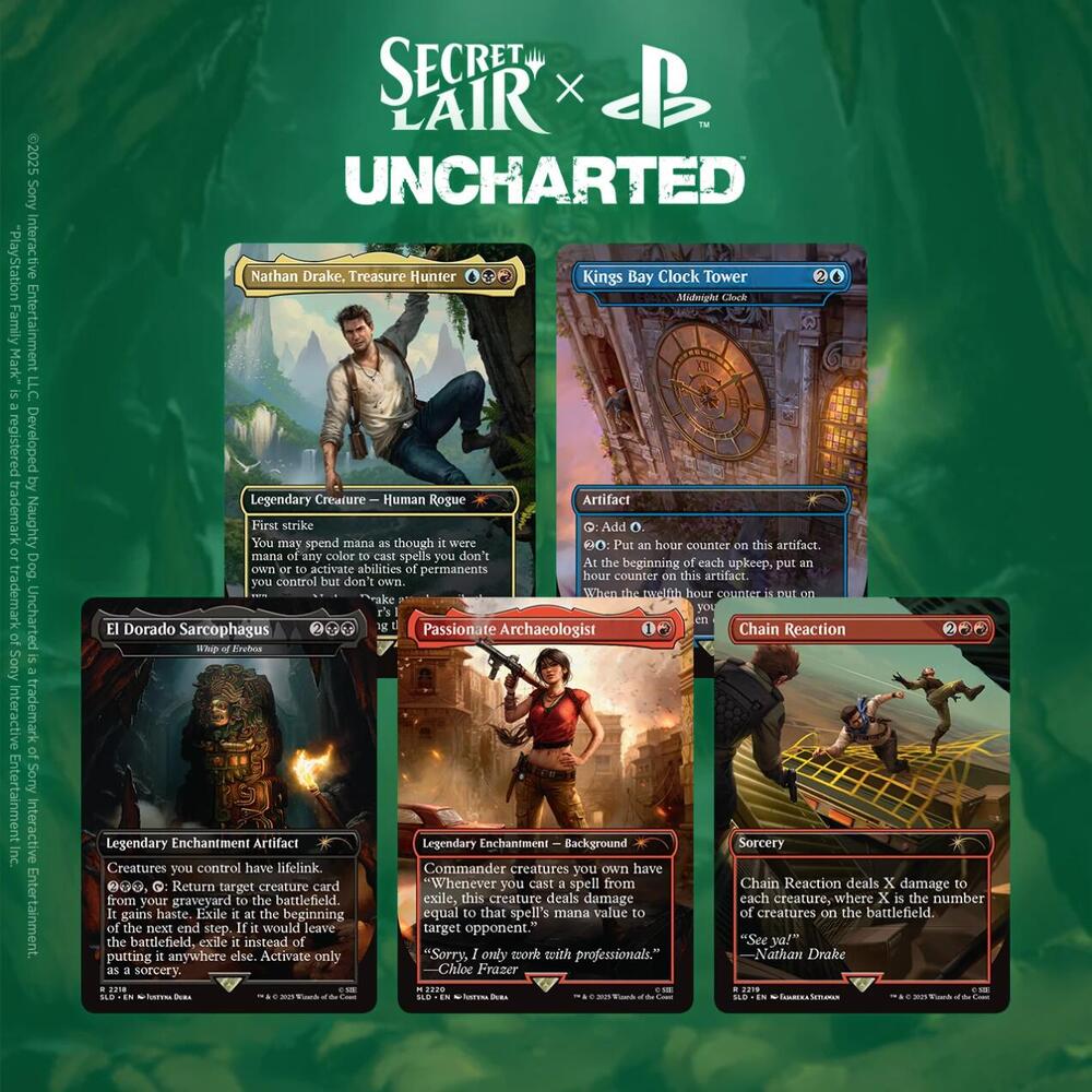 Secret Lair x Uncharted - Non-Foil Edition card from Secret Lair Drop Series