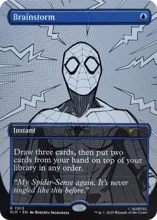 Brainstorm 7013 card from Secret Lair Drop Series