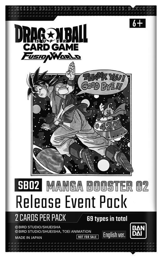 SB02 Mange Booster 02 Release Event Pack card from Manga Booster 02 Release Event Cards