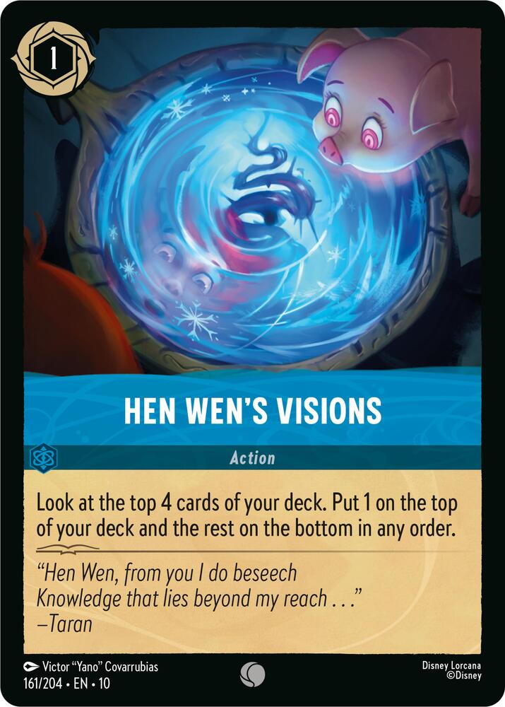 Hen Wen's Visions 161/204 card from Whispers in the Well