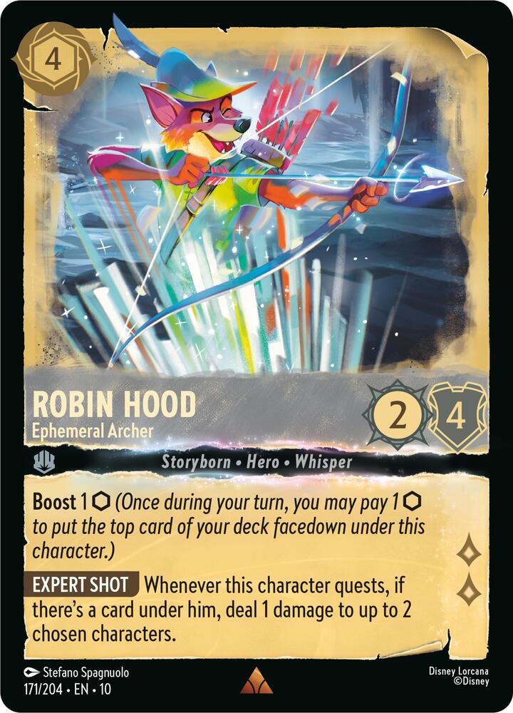Robin Hood - Ephemeral Archer 171/204 card from Whispers in the Well
