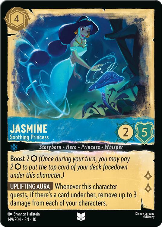 Jasmine - Soothing Princess 149/204 card from Whispers in the Well