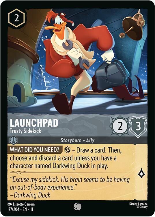 Launchpad - Trusty Sidekick 177/204 card from Winterspell