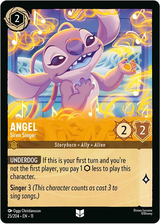 Angel - Siren Singer 25/204 card from Winterspell