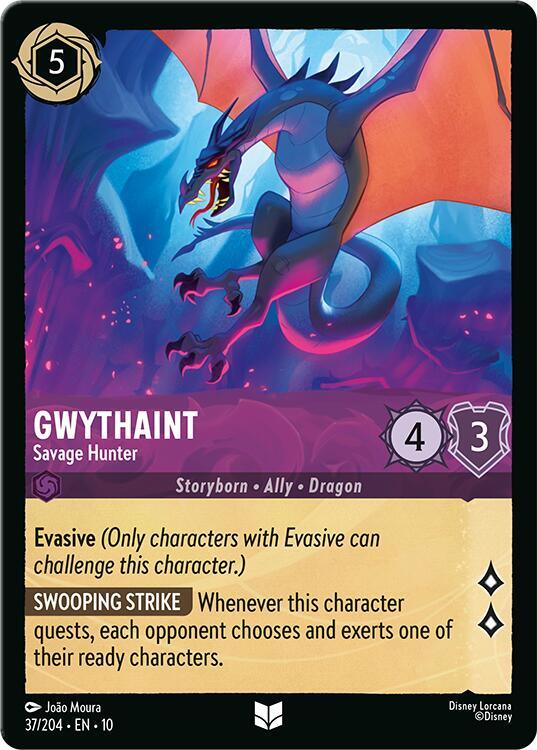 Gwythaint - Savage Hunter 37/204 card from Whispers in the Well