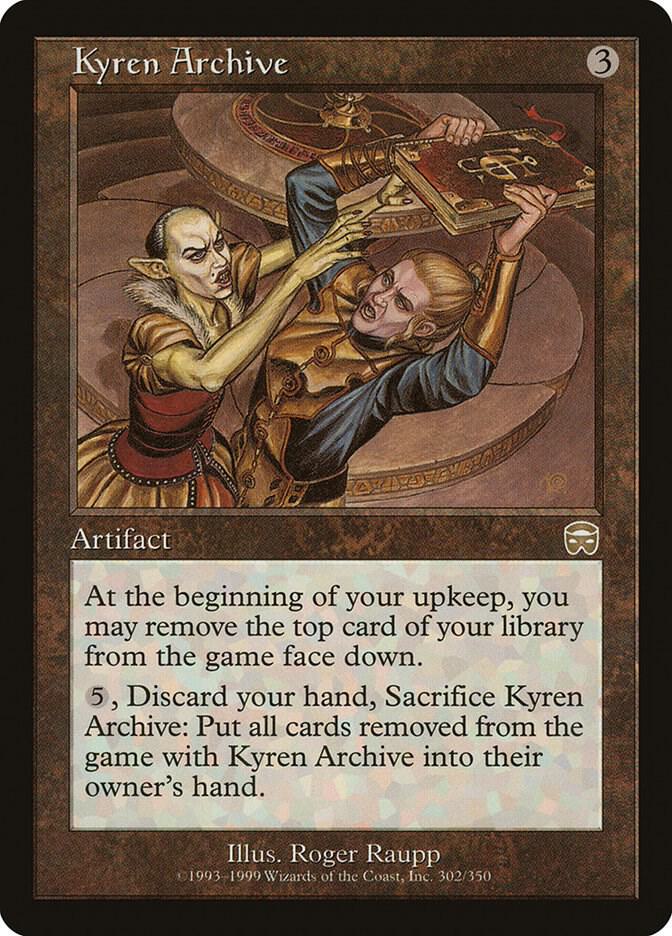 Kyren Archive 302 card from Mercadian Masques