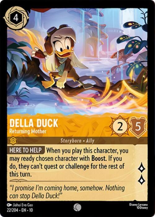 Della Duck - Returning Mother 22/204 card from Whispers in the Well
