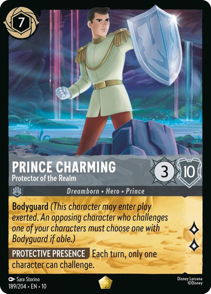 Prince Charming - Protector of the Realm 189/204 card from Whispers in the Well
