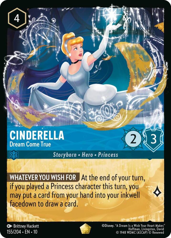 Cinderella - Dream Come True 155/204 card from Whispers in the Well