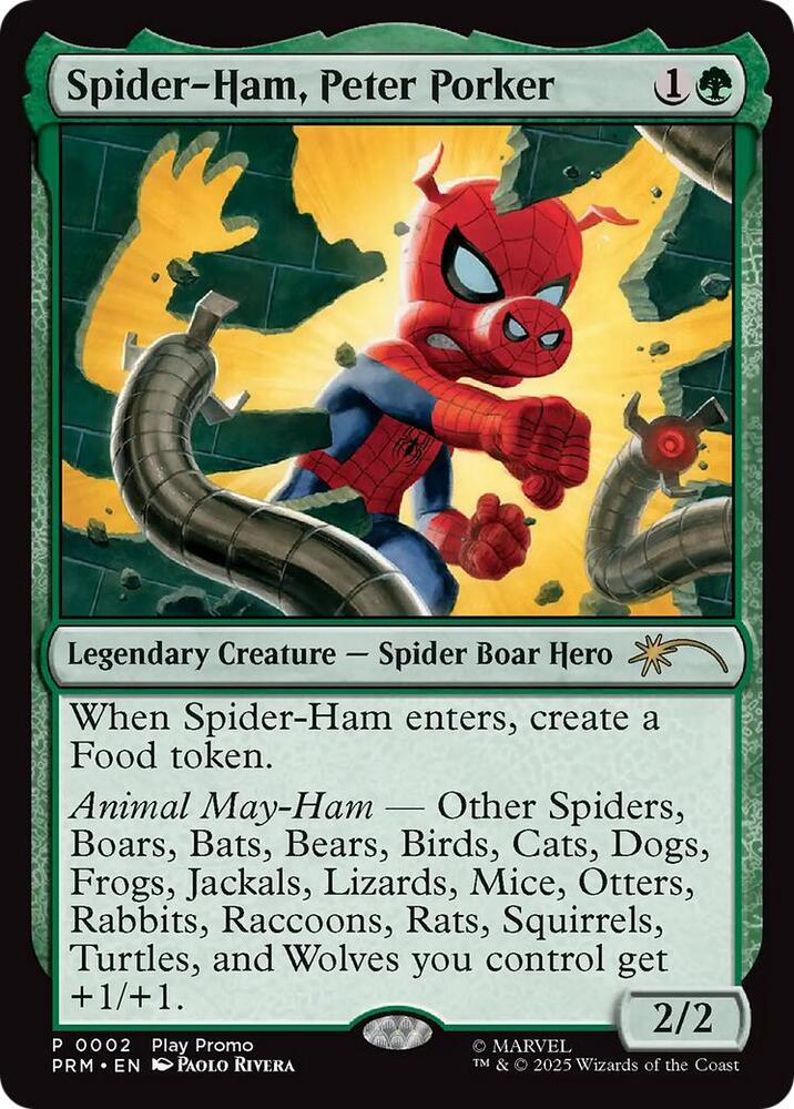 Spider-Ham, Peter Porker 2 card from Play Promos