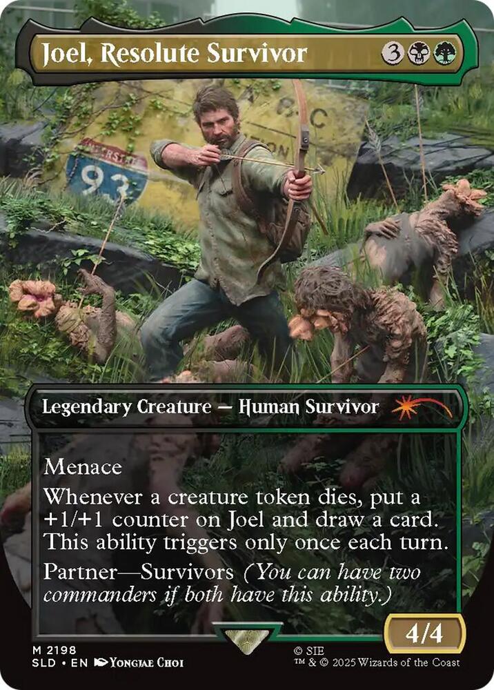 Joel, Resolute Survivor 2198 card from Secret Lair Drop Series