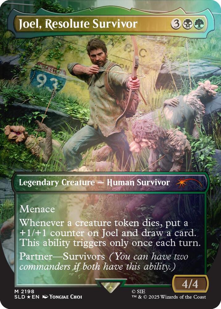 Joel, Resolute Survivor (Rainbow Foil) 2198 card from Secret Lair Drop Series