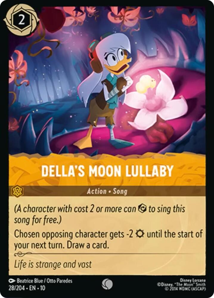Della's Moon Lullaby 28/204 card from Whispers in the Well