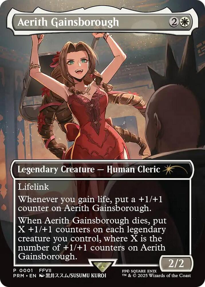Aerith Gainsborough 1 card from Pro Tour Promos