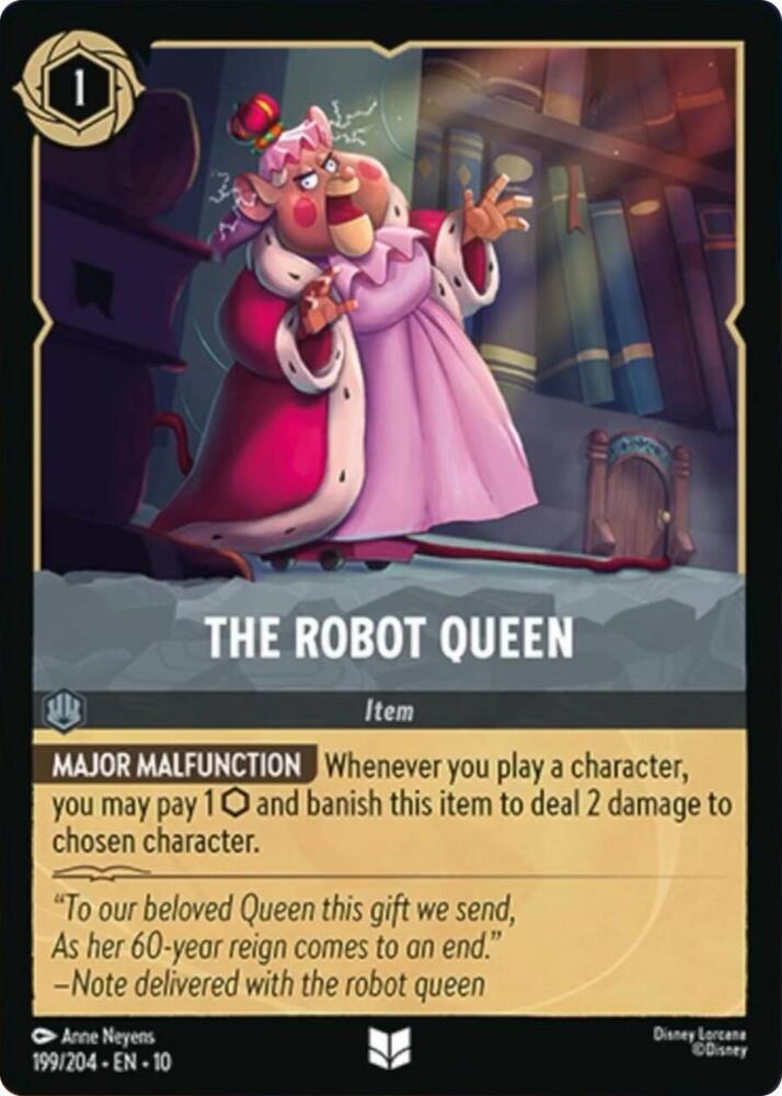 The Robot Queen 199/204 card from Whispers in the Well