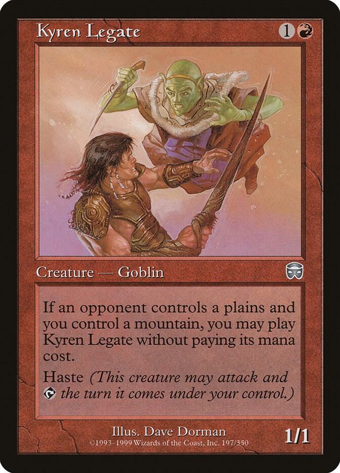 Kyren Legate 197 card from Mercadian Masques