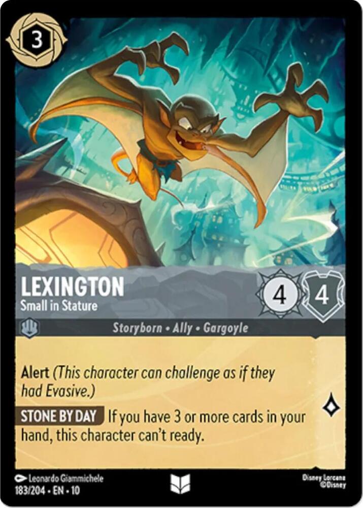 Lexington - Small in Stature 183/204 card from Whispers in the Well