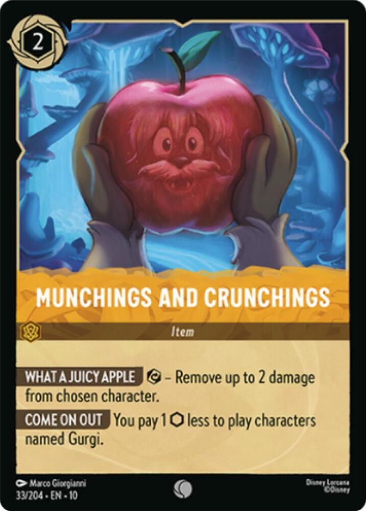Munchings and Crunchings 33/204 card from Whispers in the Well