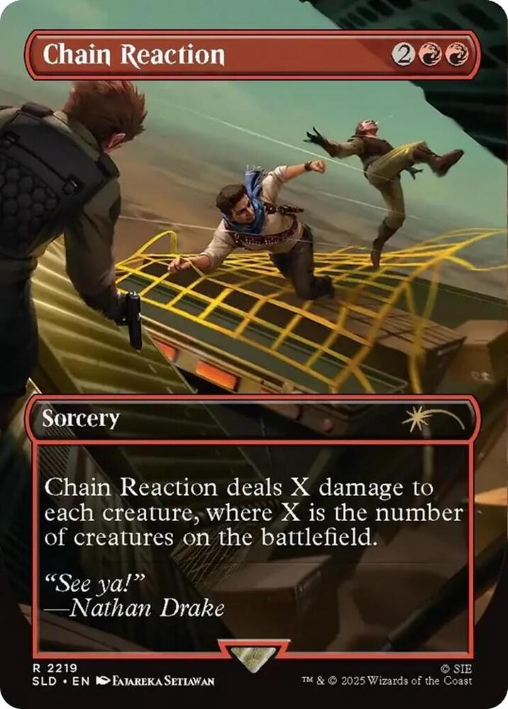 Chain Reaction 2219 card from Secret Lair Drop Series