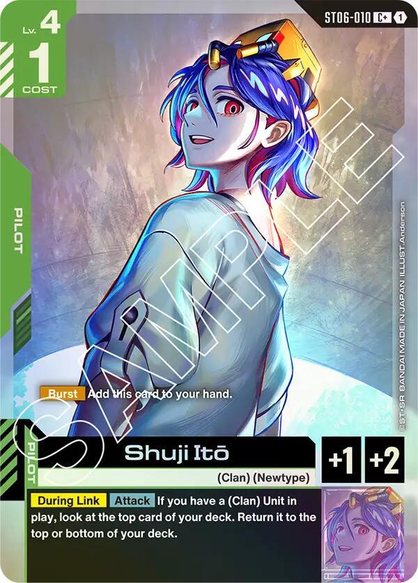 Shuji Ito (C+) ST06-010 card from Starter Deck 06: Clan Unity