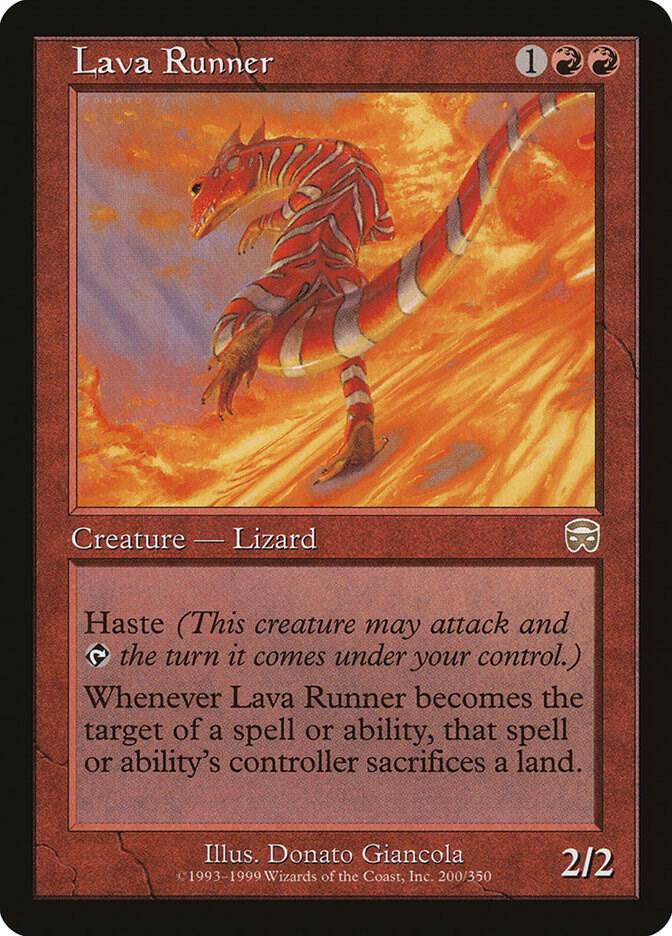 Lava Runner 200 card from Mercadian Masques