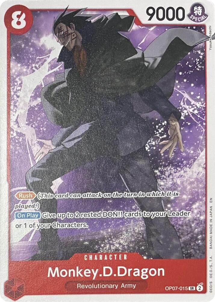 Monkey.D.Dragon OP07-015 card from Learn Together Deck Set