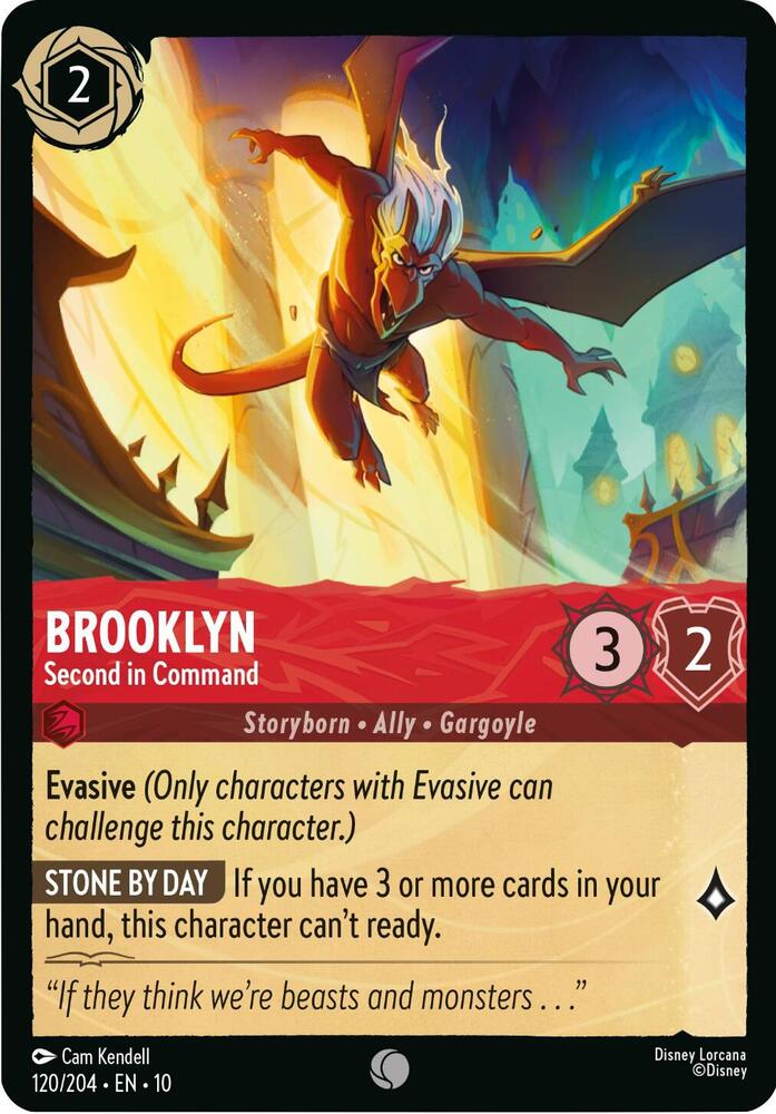 Brooklyn - Second in Command 120/204 card from Whispers in the Well