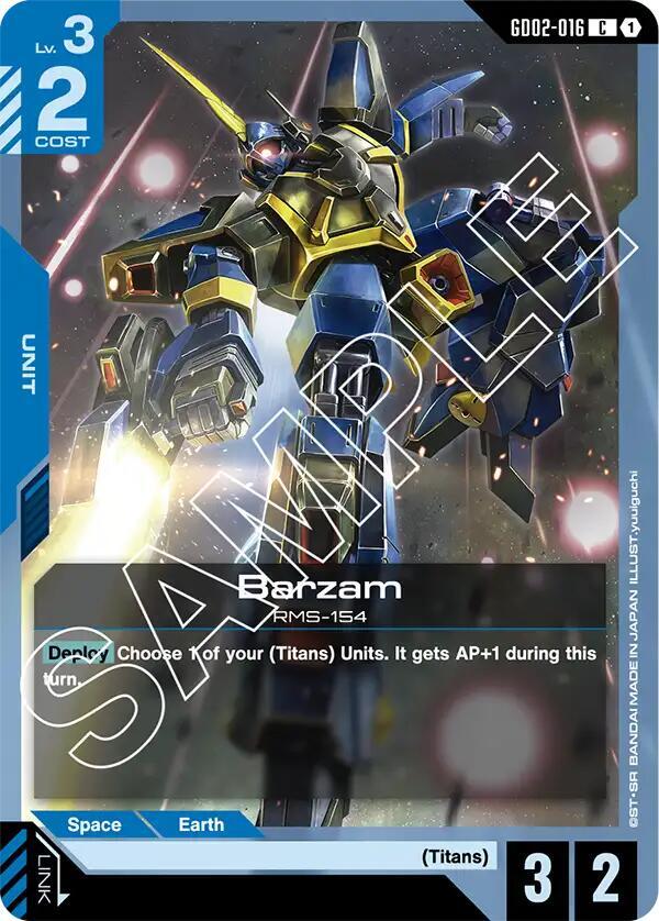 Barzam GD02-016 card from Dual Impact