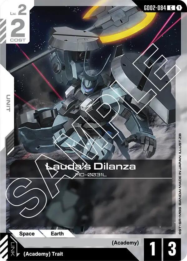 Lauda's Dilanza GD02-084 card from Dual Impact