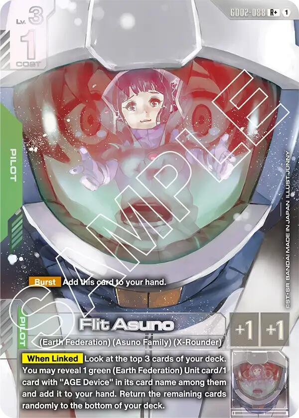 Flit Asuno (R+) GD02-088 card from Dual Impact