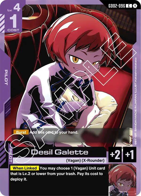 Desil Galette GD02-096 card from Dual Impact