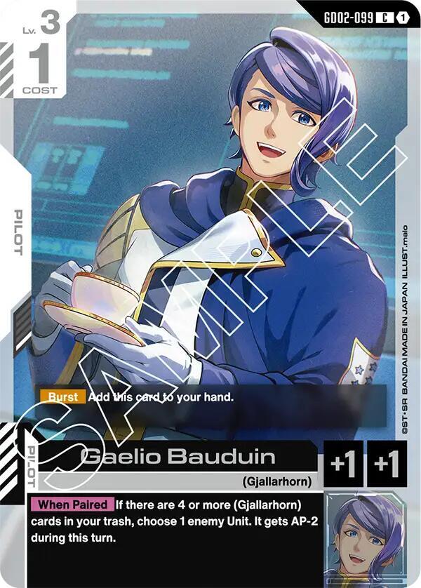 Gaelio Bauduin GD02-099 card from Dual Impact