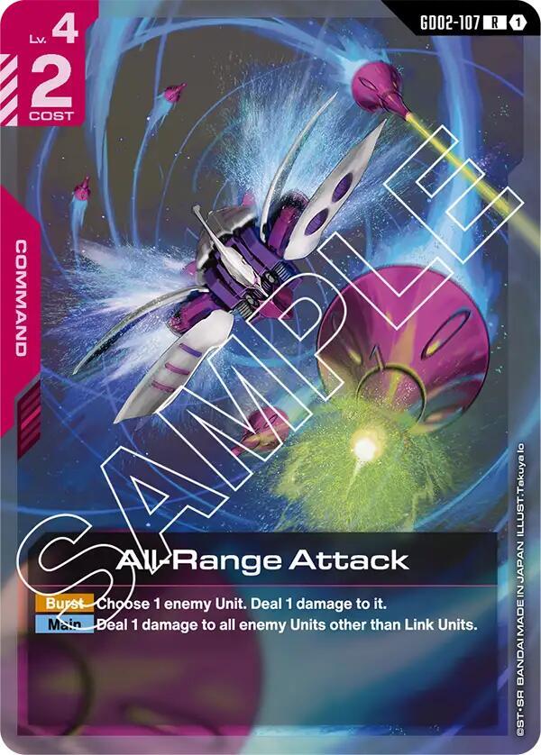 All-Range Attack GD02-107 card from Dual Impact