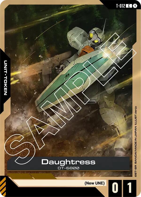 Daughtress T-012 card from Dual Impact