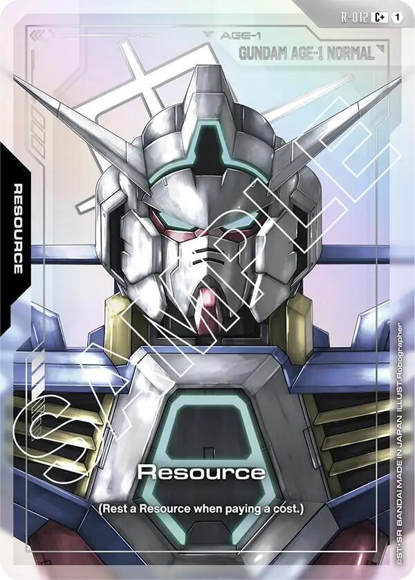 Resource (C+) R-012 card from Dual Impact